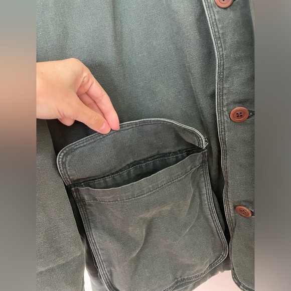 Vintage j.crew chore coat with removable wool lining men’s L - Picture 7 of 10